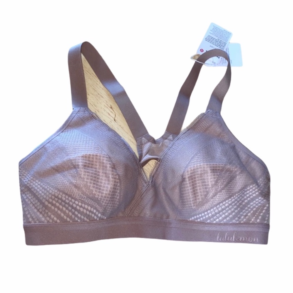 NWT Lululemon Tan Awake To Lace Bra 34D